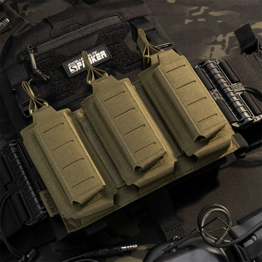 Porta cartuchos MOLLE táctica para rifle y pistola - imagen 3