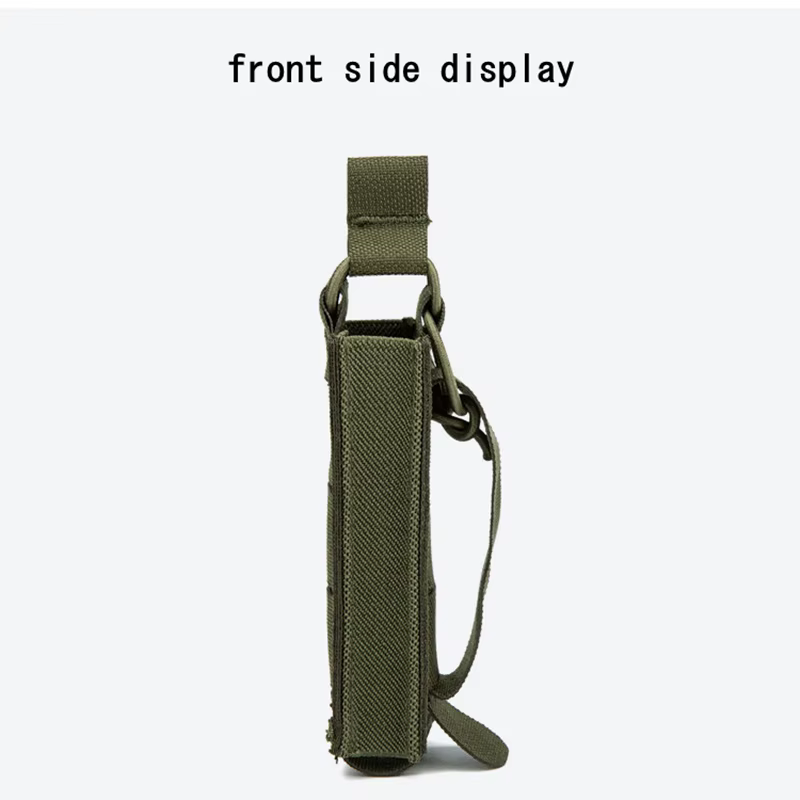 Bolsa táctica MOLLE para pistola con linterna y accesorios - imagen 2
