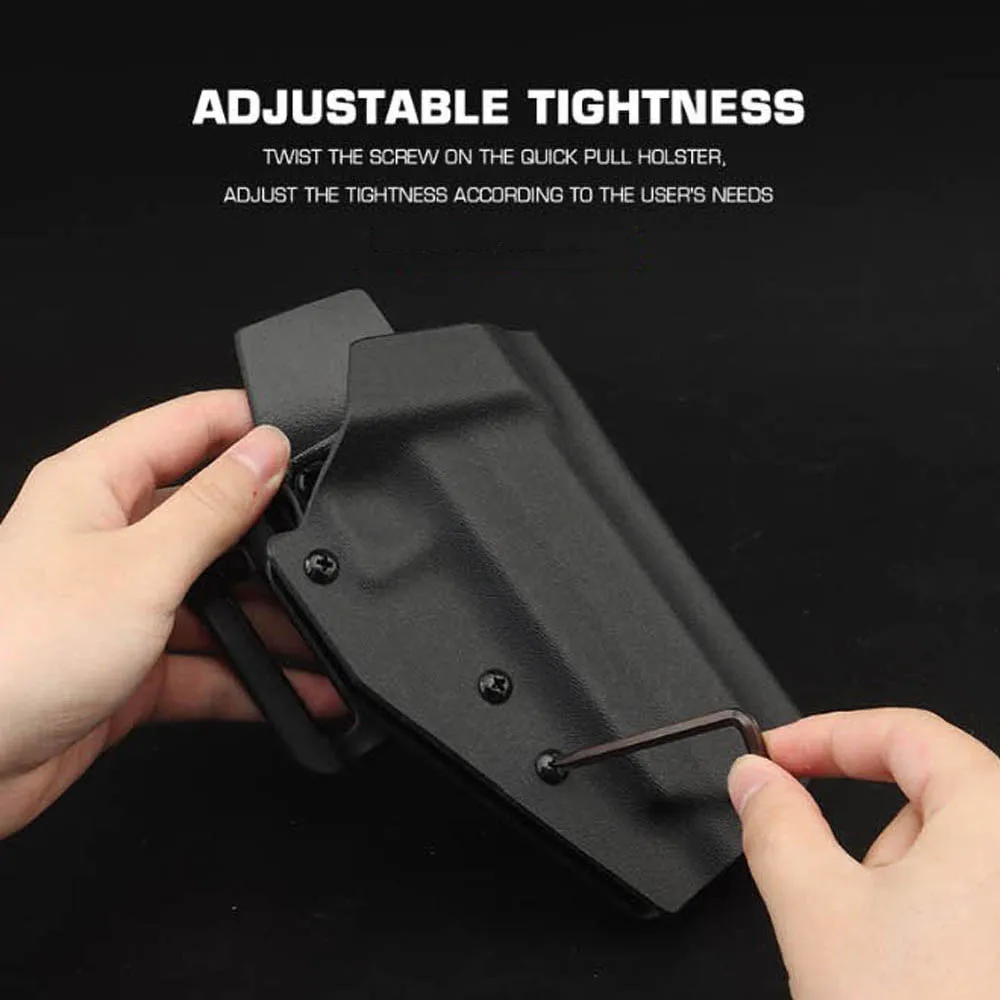 Funda Kydex TTI 2011 Combat Master liberación rápida para cinturón - imagen 2