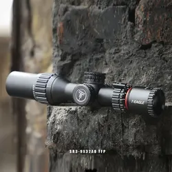 T-EAGLE SR3-12x32AOIR mira telescópica táctica FFP para caza rifle AR15
