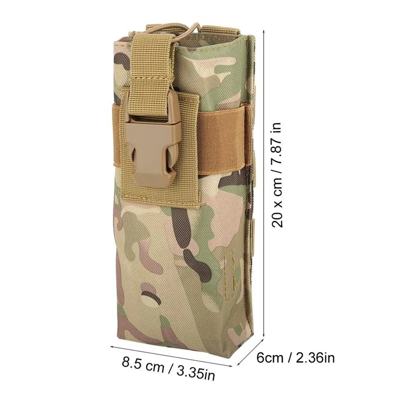 Soporte radio táctico MOLLE - funda nylon para walkie-talkie exterior - imagen 4