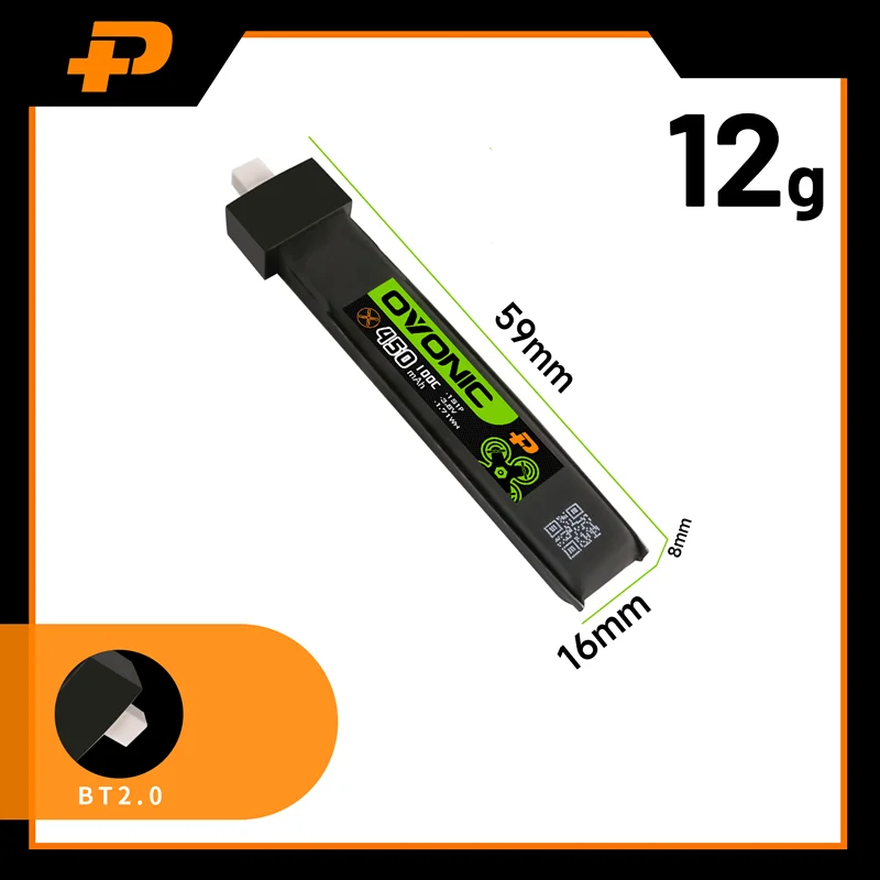 Batería LiPo OVONIC para helicóptero y dron FPV - imagen 4