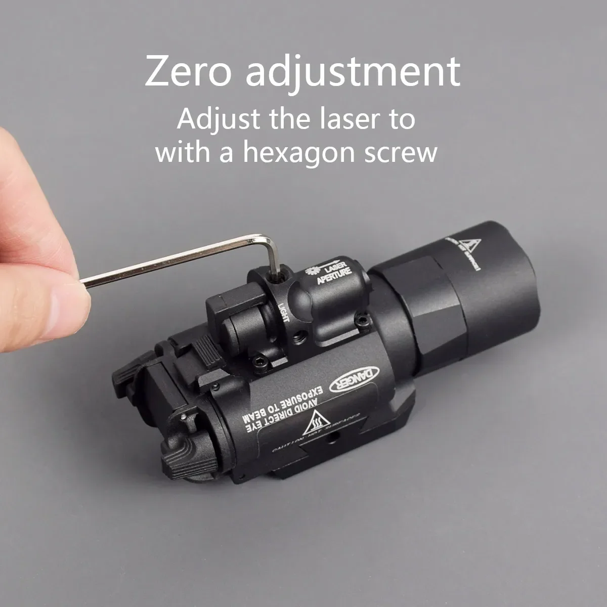 Surefire X400V linterna táctica estroboscópica LED riel Picatinny - imagen 5