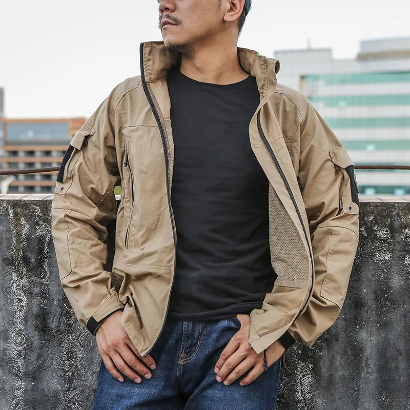 Chaqueta combate Emersongear PCU – Cortavientos protección exterior - imagen 4