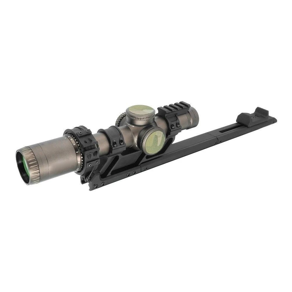 Montaje de zoom rápido LPVO para riel Picatinny, airsoft