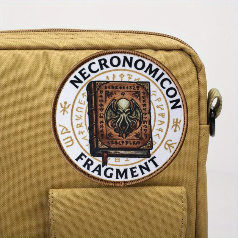 Parche táctico de velcro pulpo estampado fragmentado para uniforme