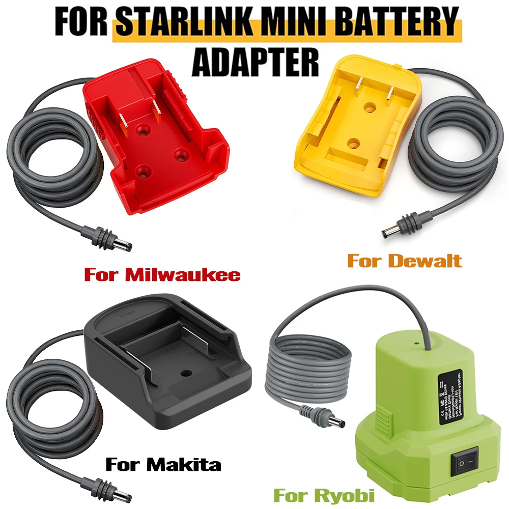 Adaptador batería 18V a Starlink – Compatible Makita Milwaukee Ryobi - imagen 5