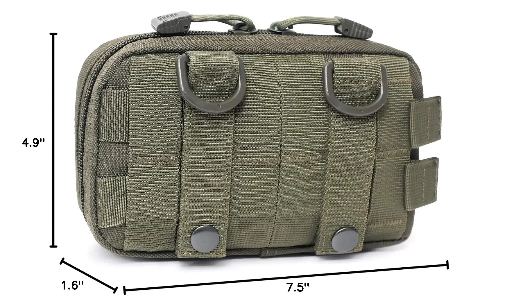 Bolsa MOLLE 1000D impermeable de nailon EDC con correa hombro - imagen 4