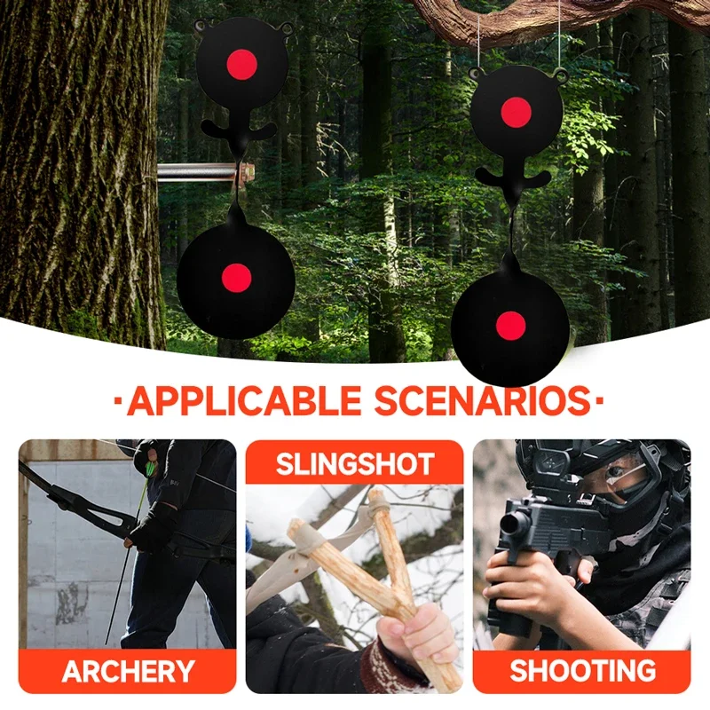 Diana giratoria multiposición para entrenamiento con arco y pistola de aire - imagen 5