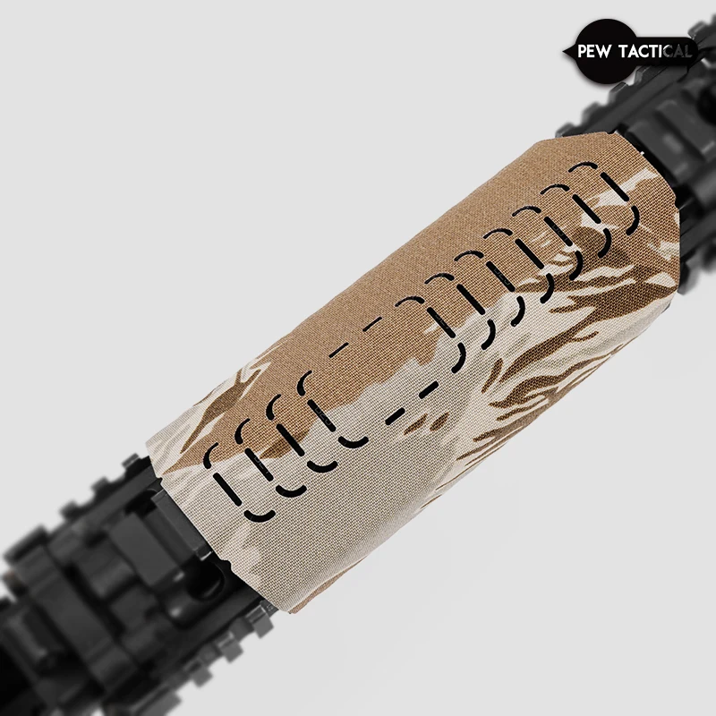 PEW TACTICAL Protección raíl Picatinny cuero madera antiarañazos - imagen 5