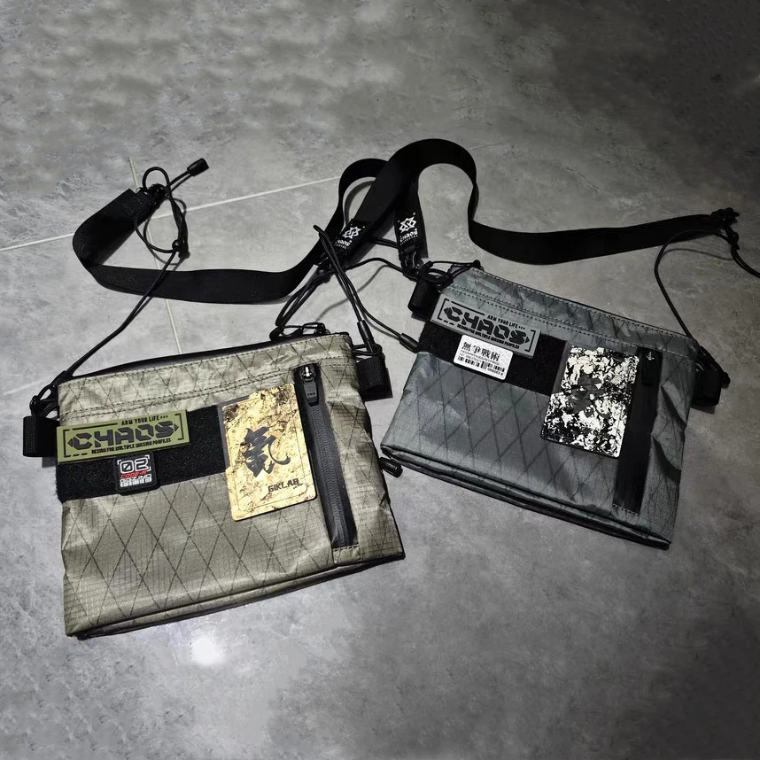 Luminous Chaos Gear Parche táctico de PVC para ropa y mochila