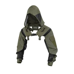DMgear Chaqueta táctica camuflaje con capucha transpirable