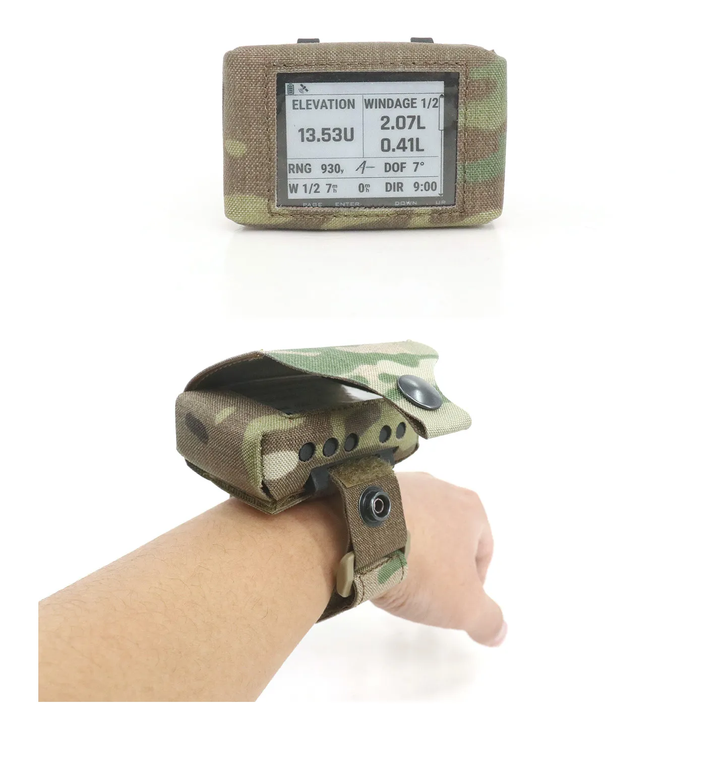 Bolsa táctica para GPS Foretrex con soporte trasero y muñeca - imagen 4