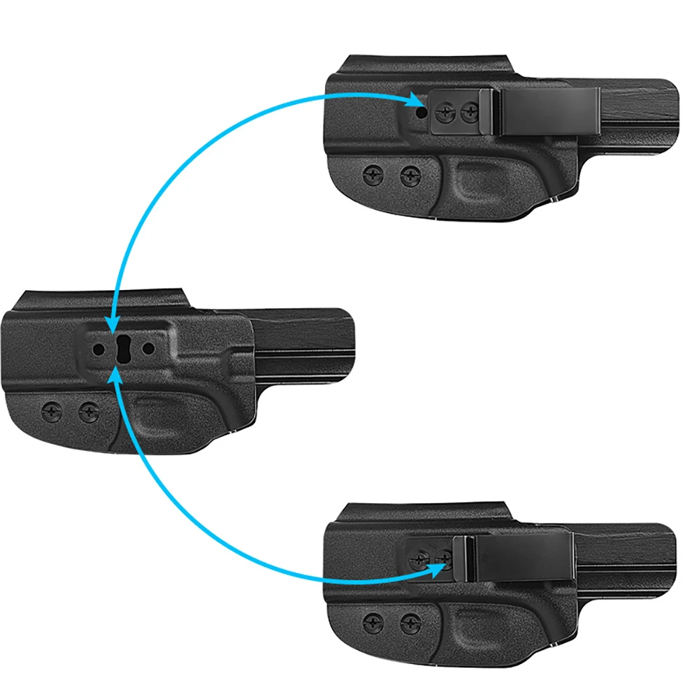 Funda táctica IWB oculta para pistola mano derecha, caza