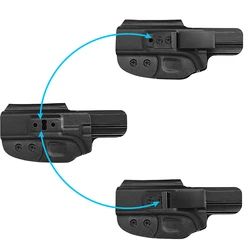 Funda táctica IWB oculta para pistola mano derecha, caza