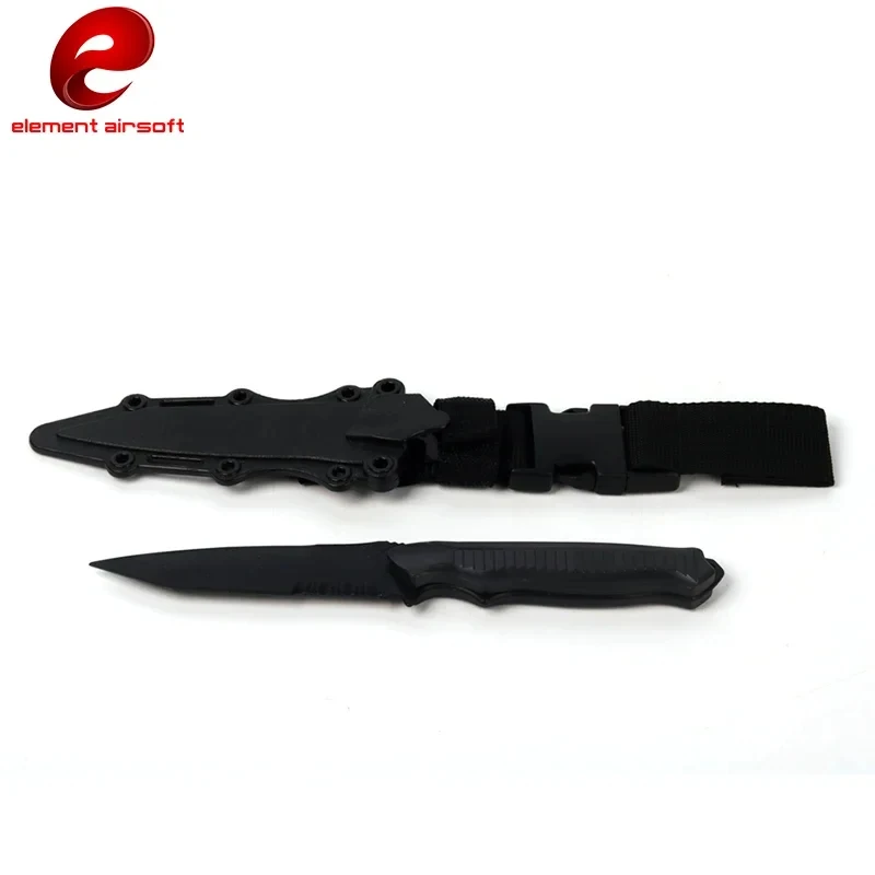 Cuchillo táctico de juguete con funda de goma para cosplay - imagen 2