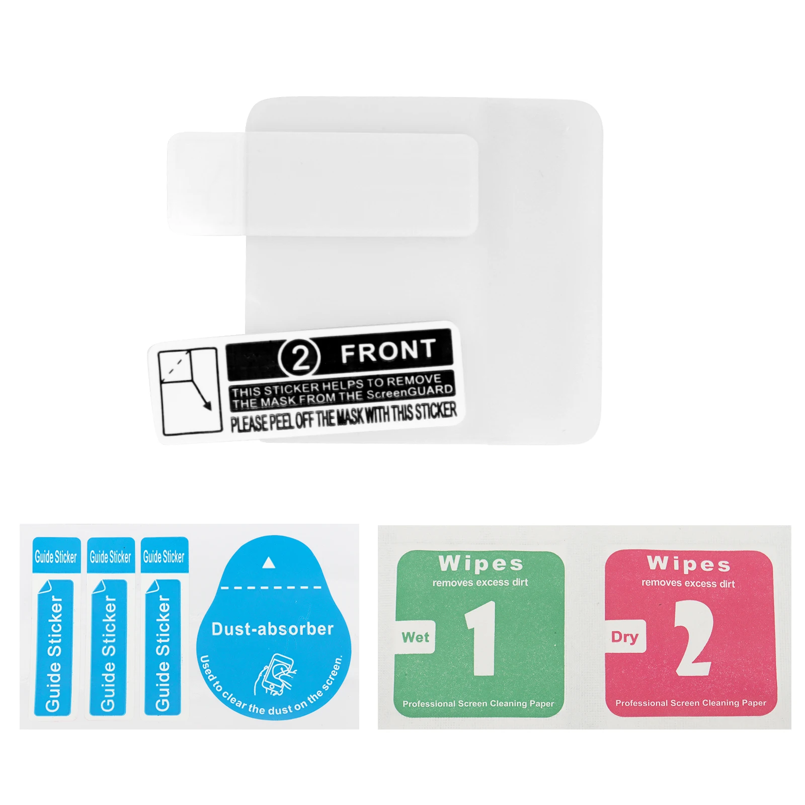 Baofeng UV-5R protector de pantalla antihuellas alta transparencia - imagen 5