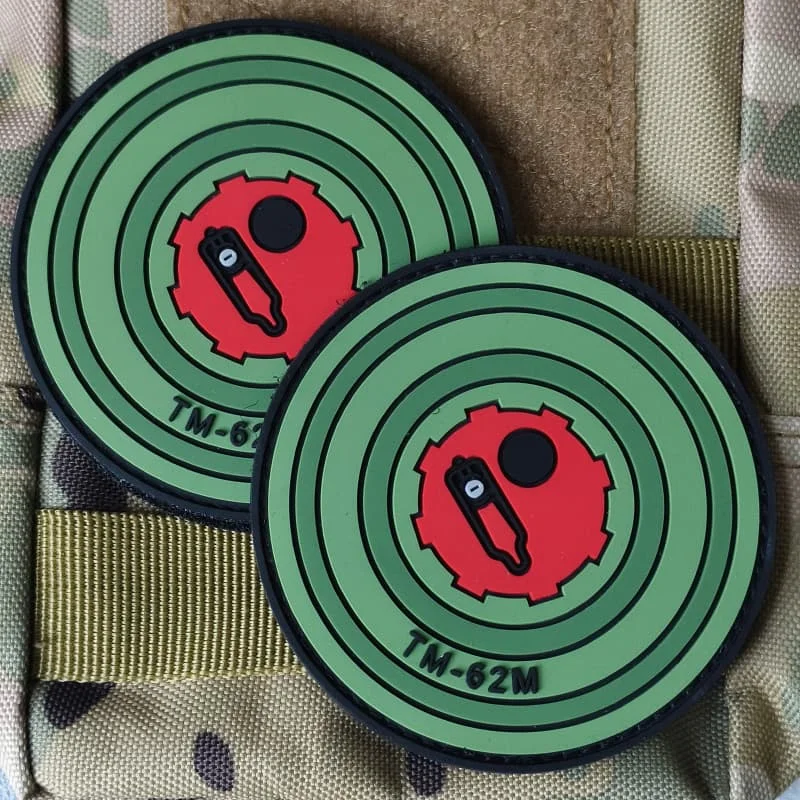 TM-62M parche PVC táctico para chalecos y mochilas - imagen 3