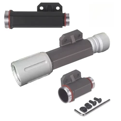 PL-V2 Soporte de linterna táctica para casco M-LOK de aluminio