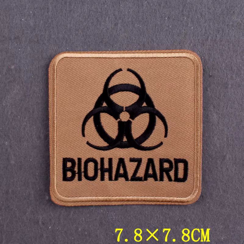 Parche bordado símbolo nuclear Chernobyl estilo Stalker táctico - imagen 5