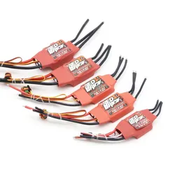 ESC brushless 125A BEC 5V rojo – regulador para dron FPV