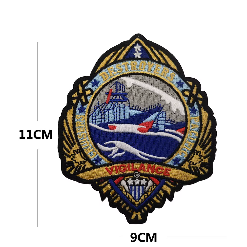 Mochila táctica TOP GUN Maverick bordada con parches - imagen 3