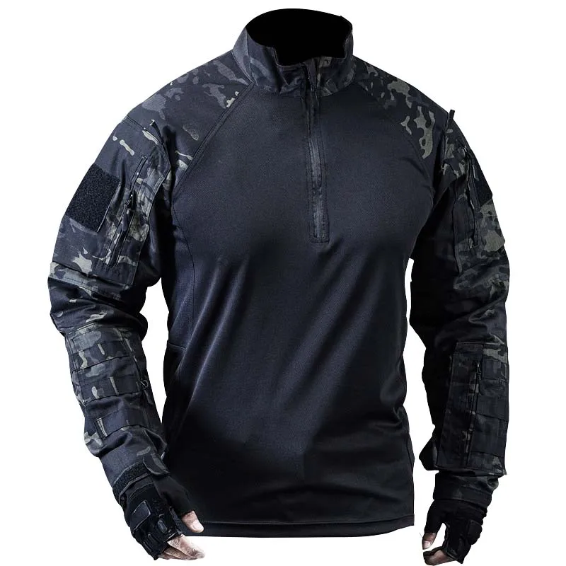 Uniforme táctico Multicam de combate: camisa manga larga en algodón - imagen 3