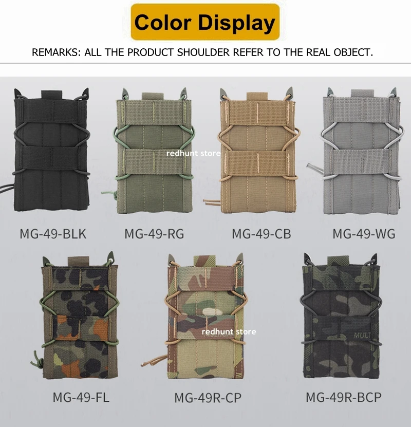 Montaje con sistema Molle