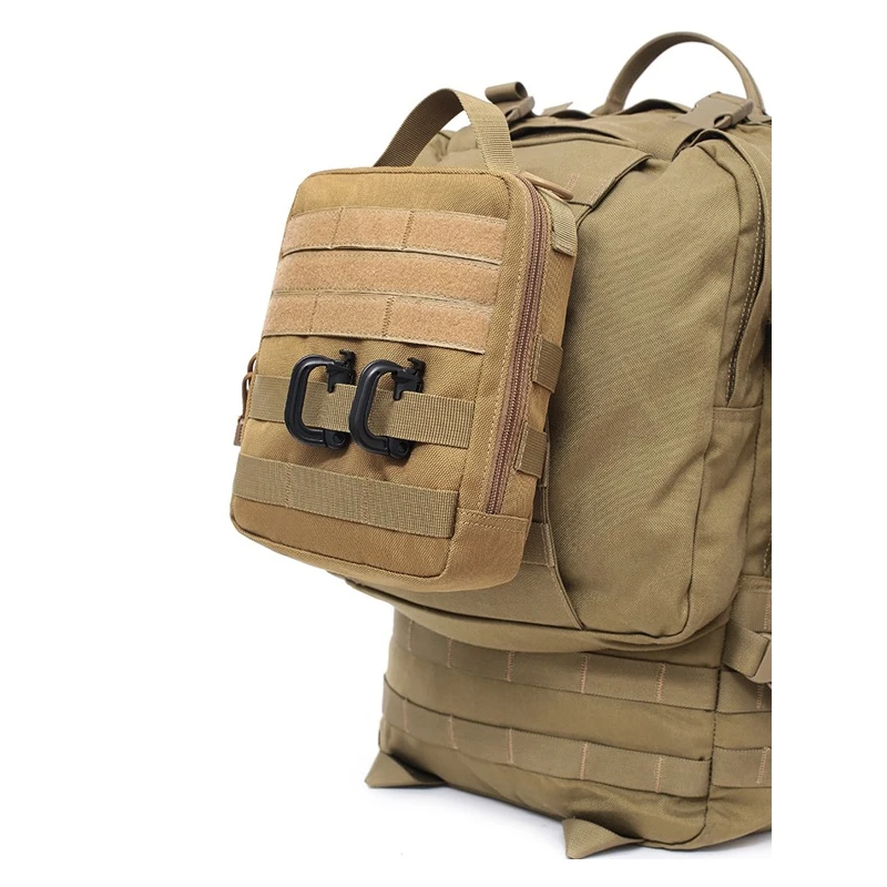 Bolsa táctica MOLLE EDC para botiquín primeros auxilios emergencia