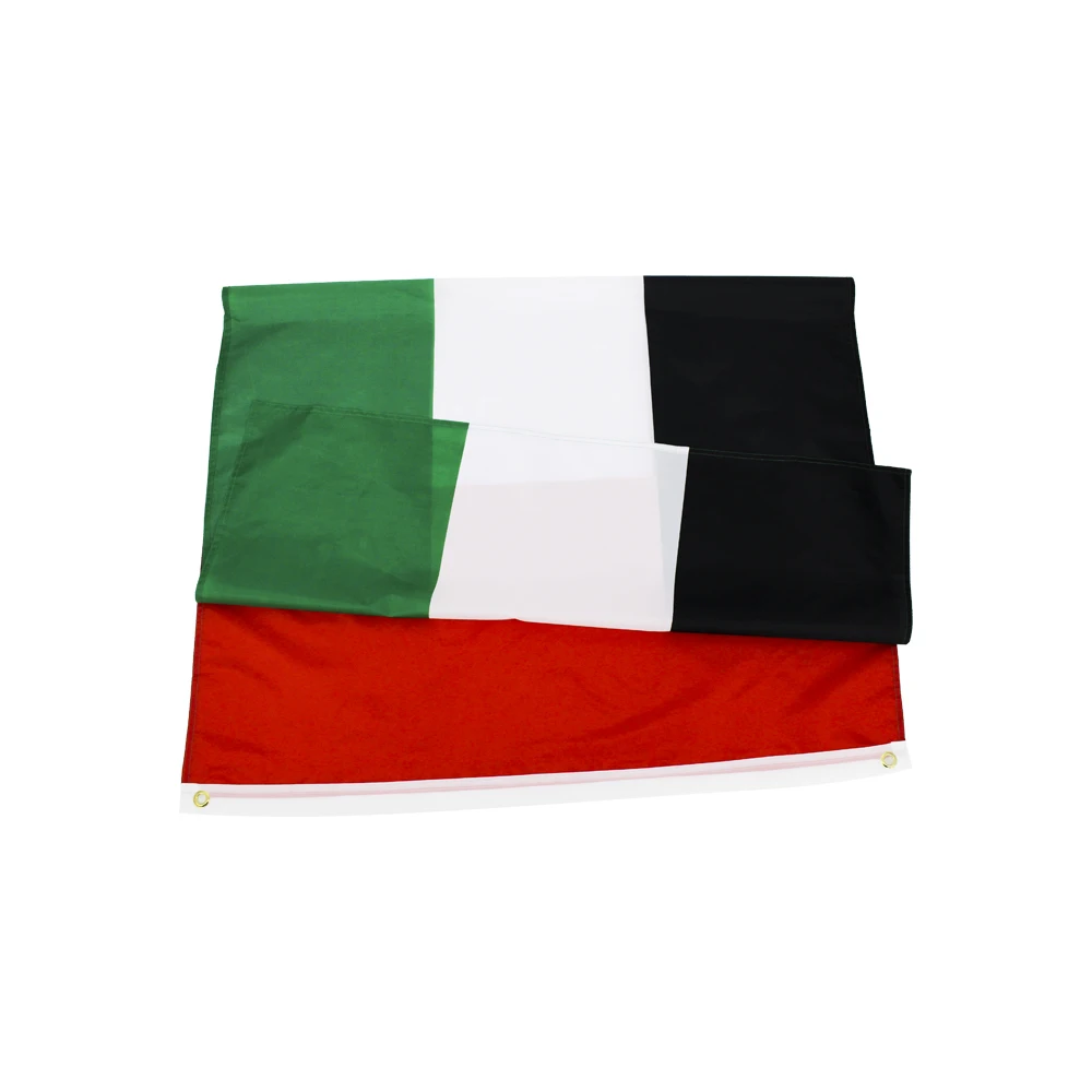 Bandera nacional de los Emiratos Árabes Unidos de poliéster - imagen 4