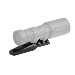 Soporte MLOK aluminio CNC para linterna táctica airsoft y caza