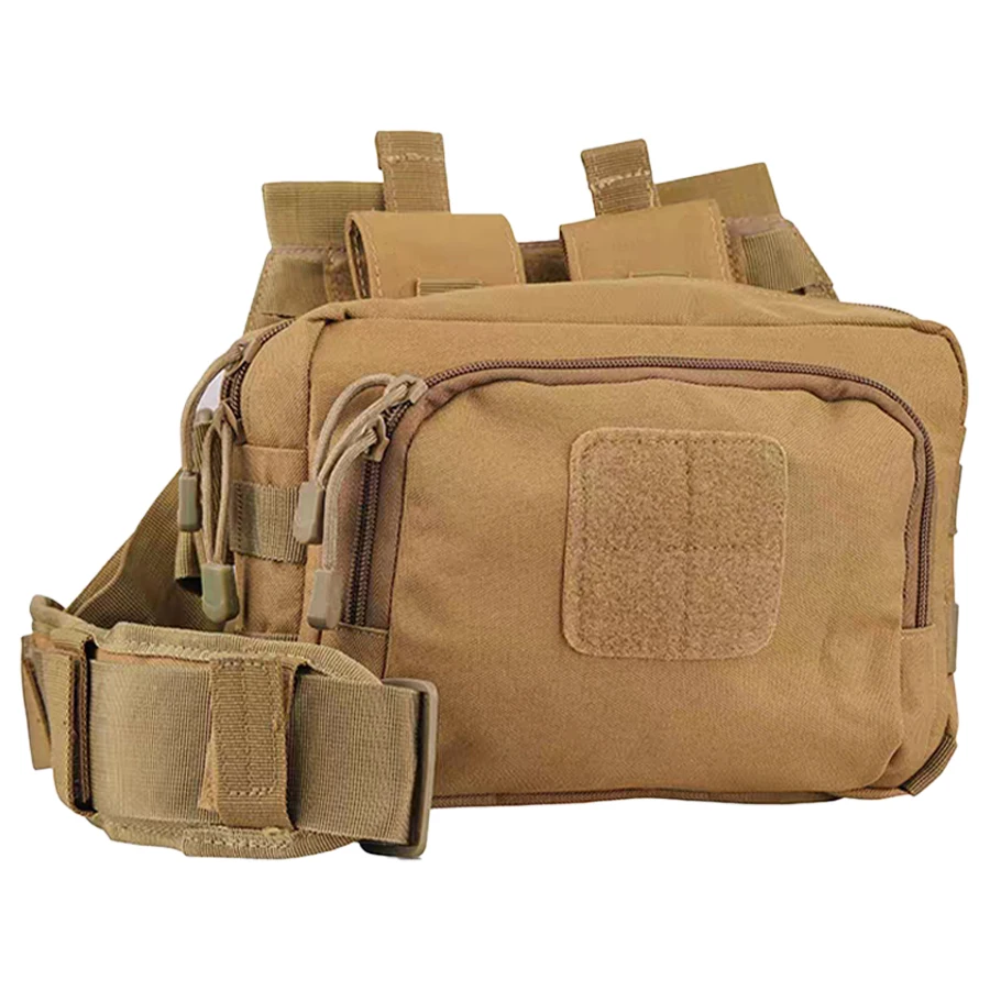 Bolsa táctica MOLLE gran capacidad con múltiples bolsillos exterior - imagen 4