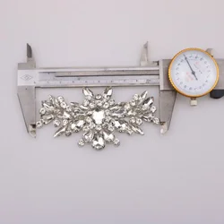 Parche táctico strass brillante termoadhesivo