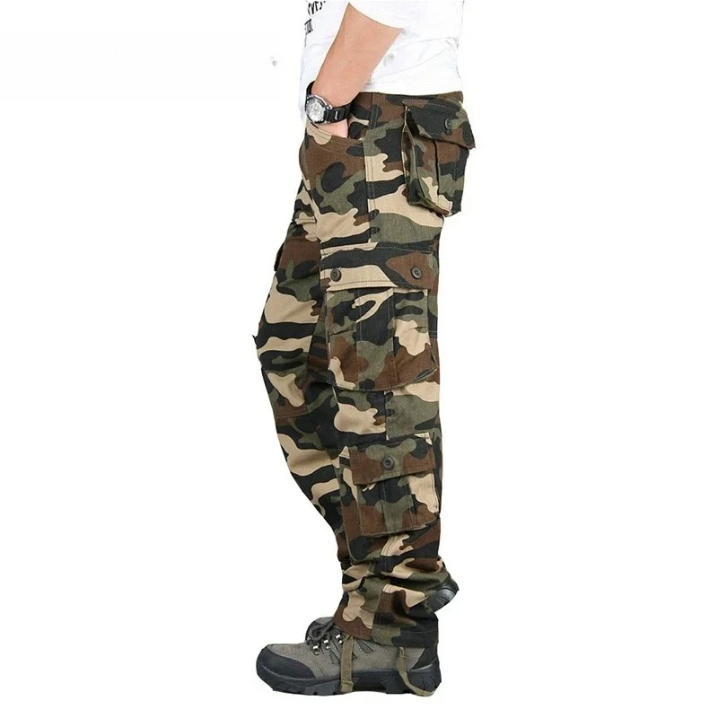 Pantalón cargo táctico de camuflaje para hombre – Estilo urbano - imagen 3