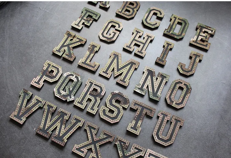 Diseño con letras en inglés