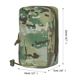 Bolsa táctica EDC MOLLE de primeros auxilios riñonera