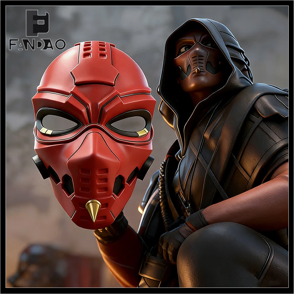 Máscara táctica Airsoft de protección 3D para cosplay CS - imagen 2
