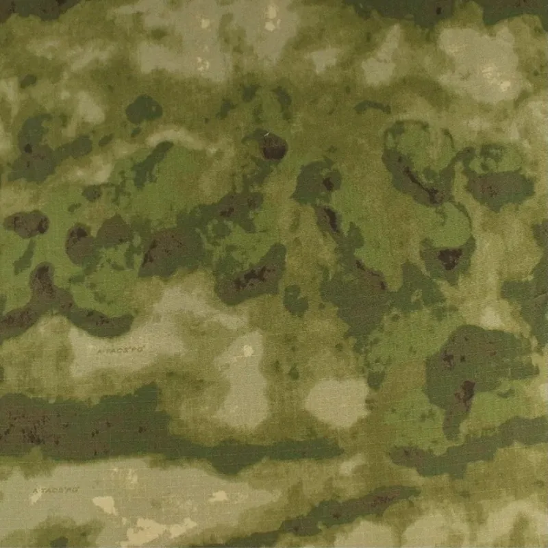 Tela táctica camuflaje urbano A-TACS-FG de nailon y algodón a cuadros - imagen 2