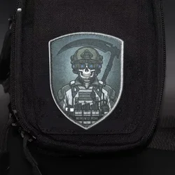 Parche táctico Reaper Memento Mori de moral con velcro