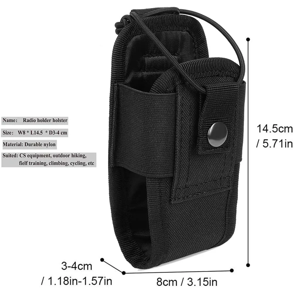 Funda táctica para radio MOLLE, universal para emisoras - imagen 2