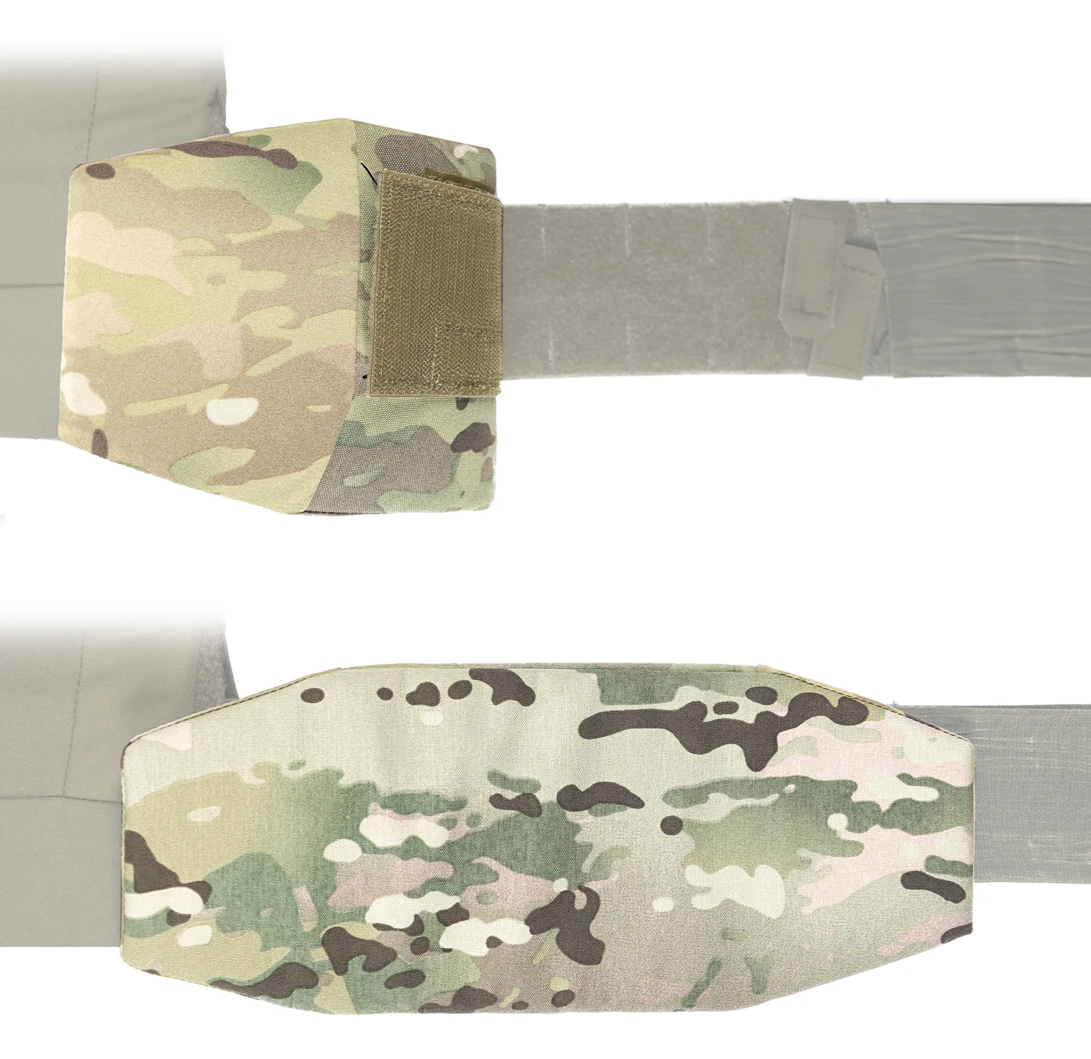 Ferro Chaleco antibalas lateral con bolsillos para placas cinturón - imagen 2
