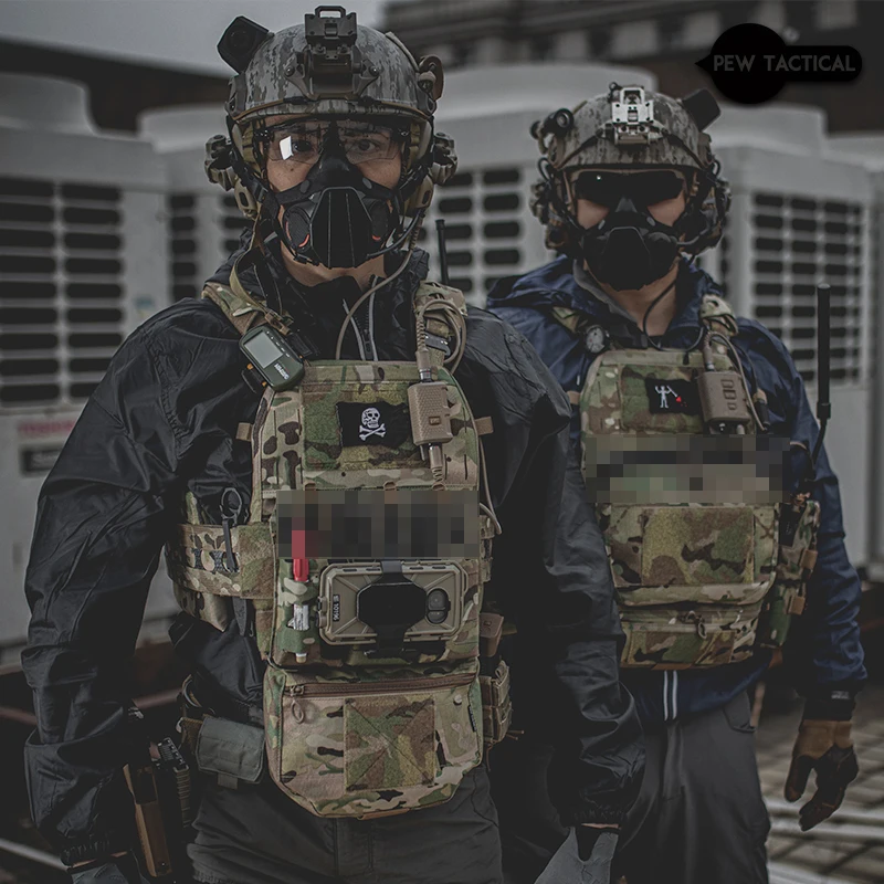 PEW Tactical Ferro Style FCPC V5 portaplacas Tegris camo ligero - imagen 4