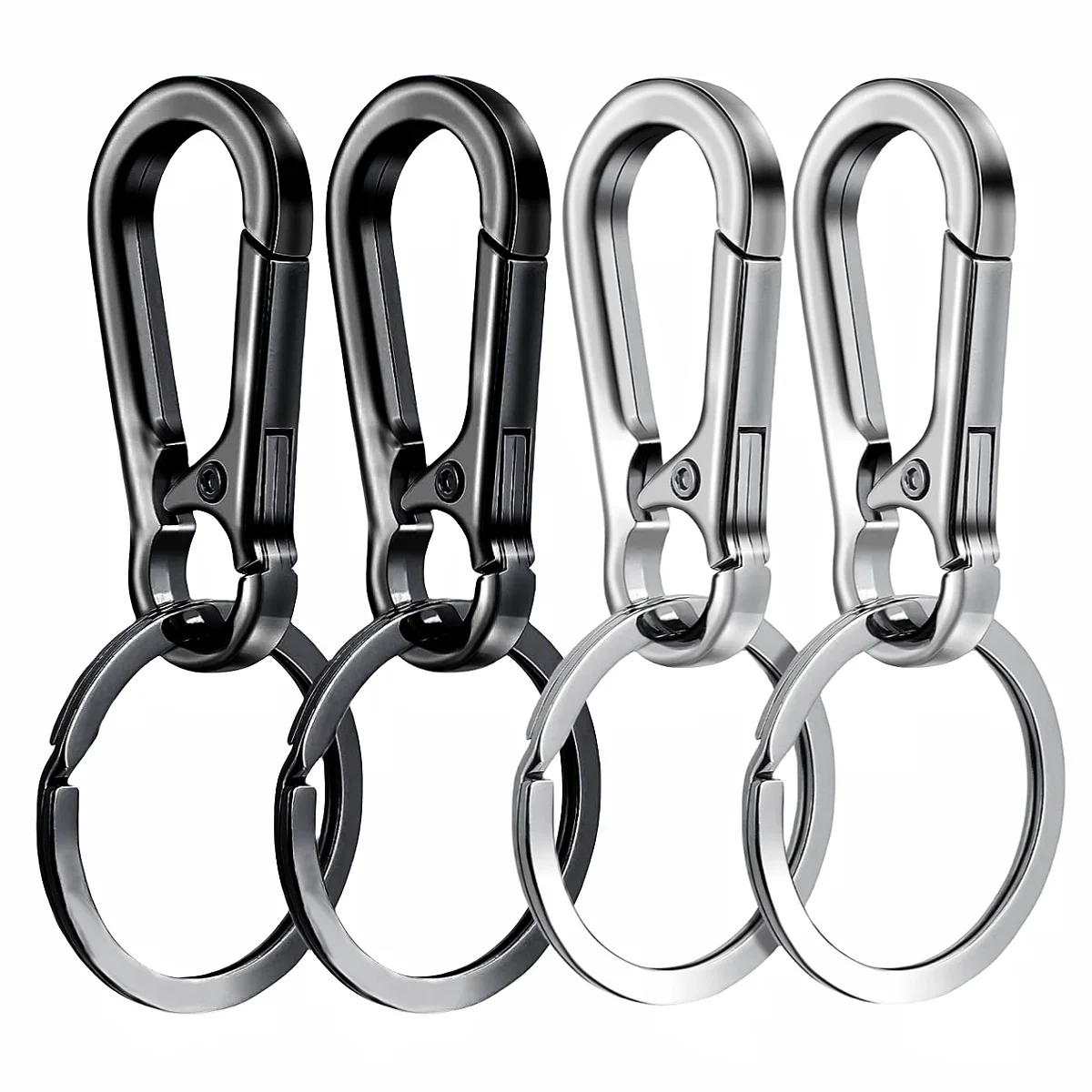 Mosquetón llavero metal organizador para llaves de coche