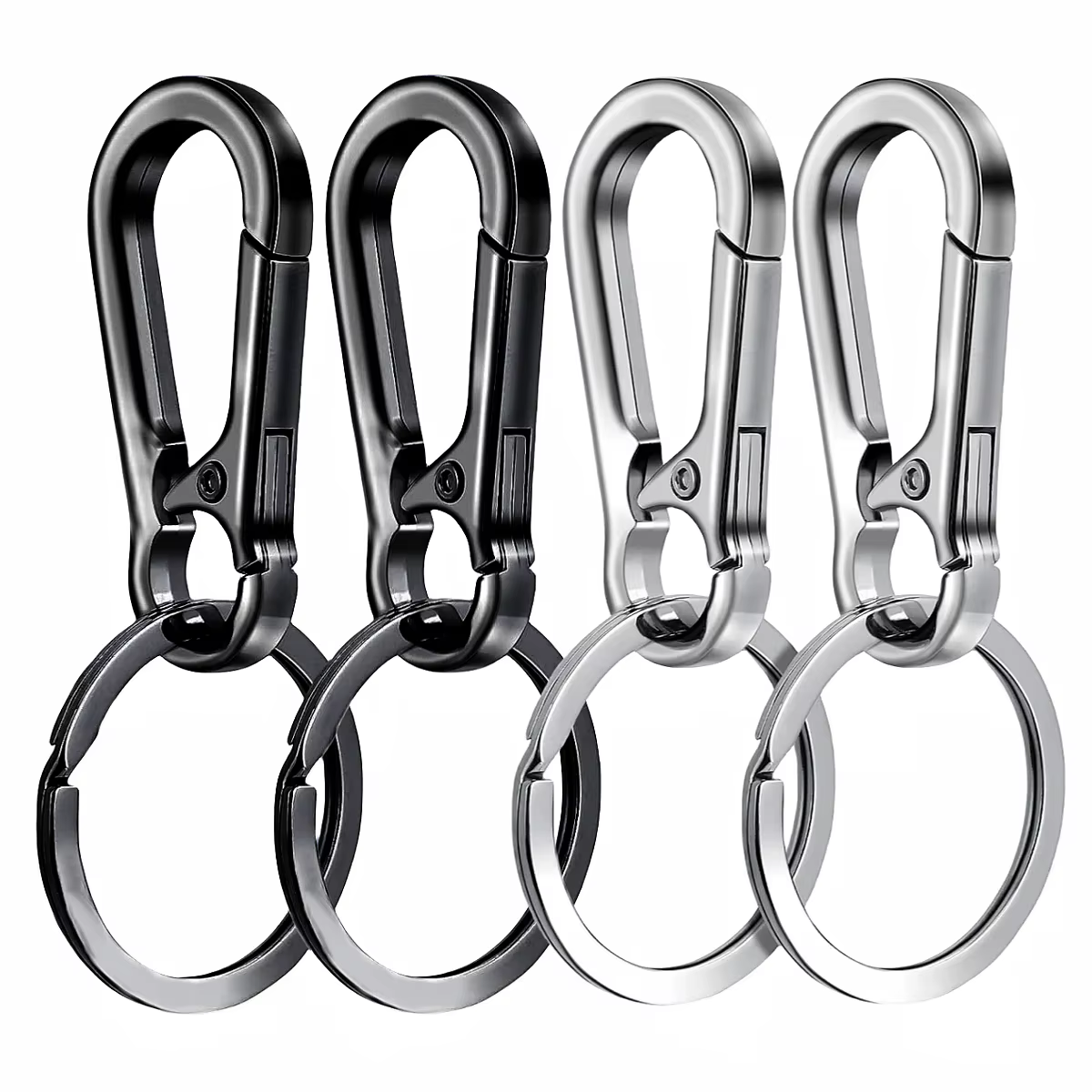 Mosquetón llavero metal organizador para llaves de coche