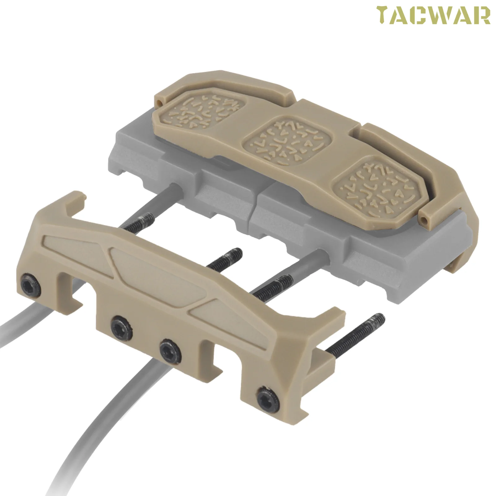 Cubierta táctica de nailon doble control para interruptor MOD