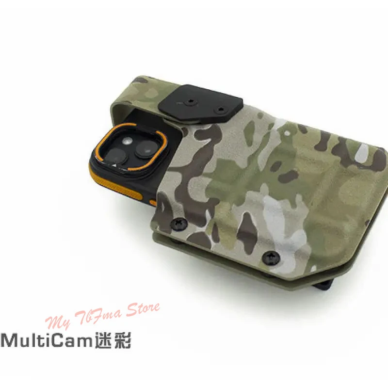 Funda táctica Kydex liberación rápida con cierre pulgar MOLLE - imagen 5