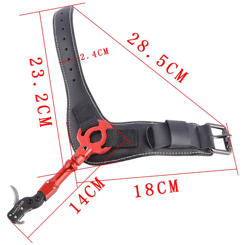 Liberación de arco compuesto ajustable con pulsera y pinza de pulgar - imagen 4