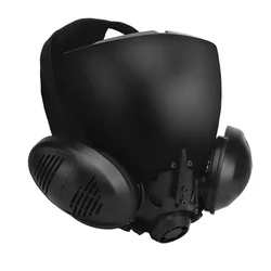 Máscara de cara completa antiempañamiento airsoft, lentes desmontables