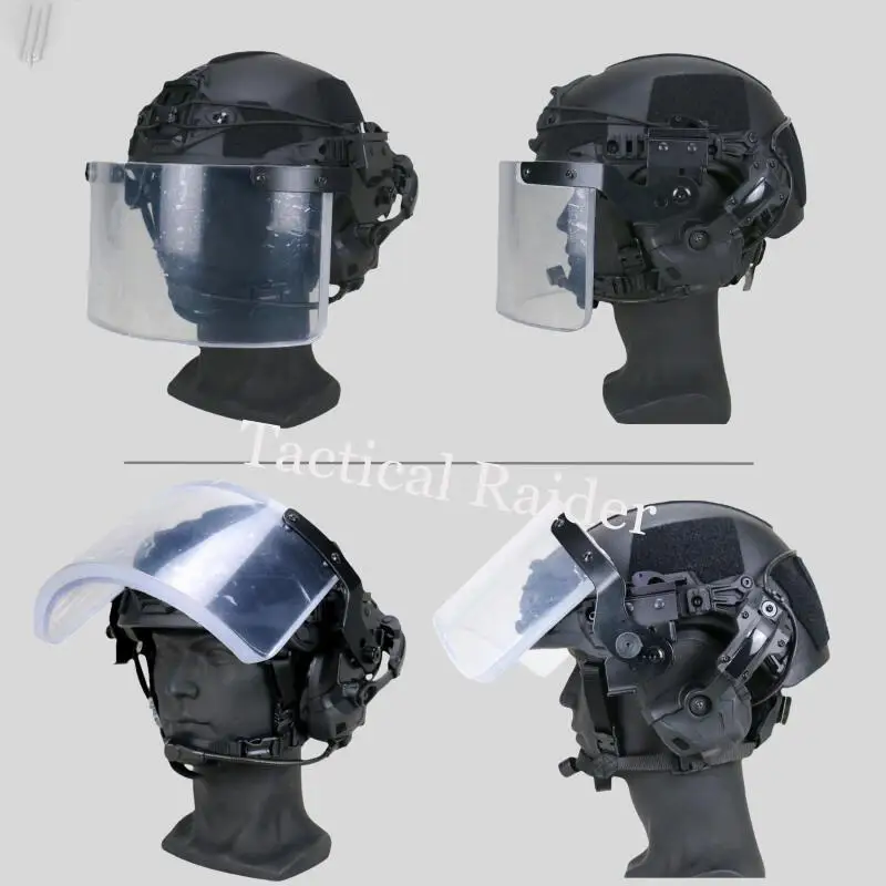 Wendy riel de protección para casco antibalas y máscara facial - imagen 4