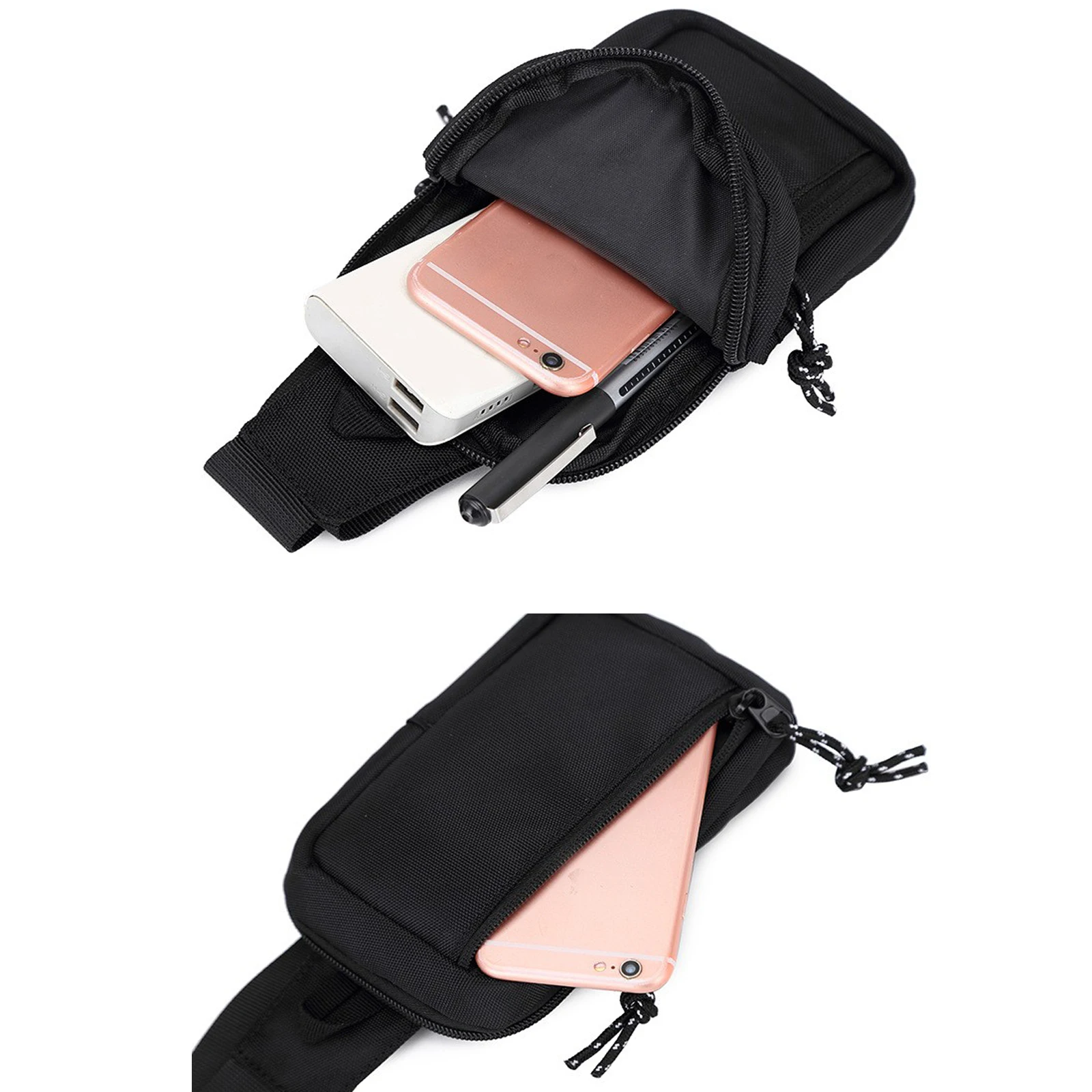 Bolso pecho táctico camuflaje hombre correa ajustable - imagen 5